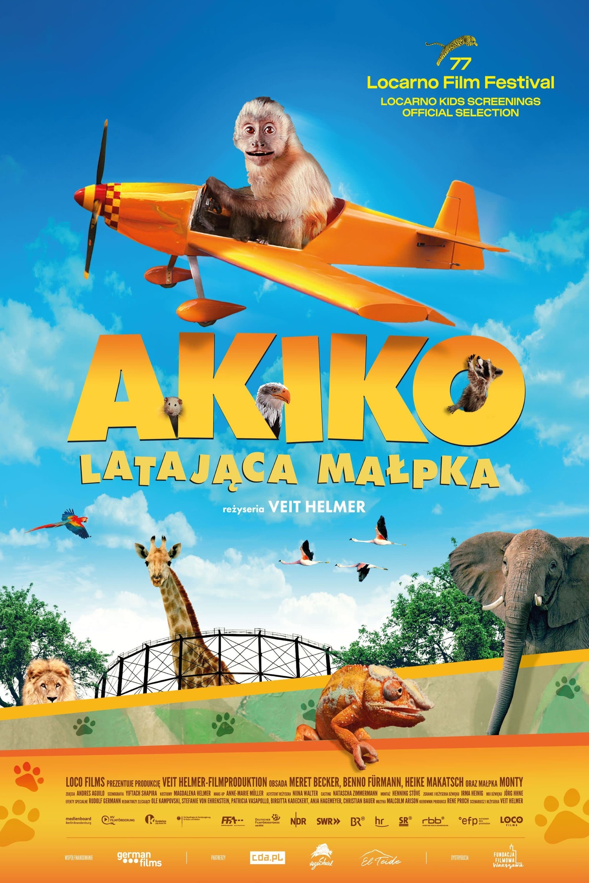 Oglądaj Akiko, latająca małpka