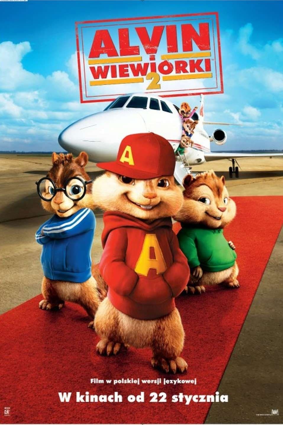 Oglądaj Alvin i wiewiórki 2