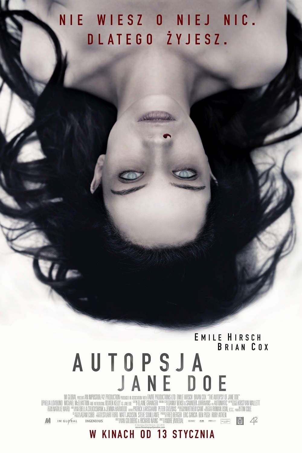 Oglądaj Autopsja Jane Doe