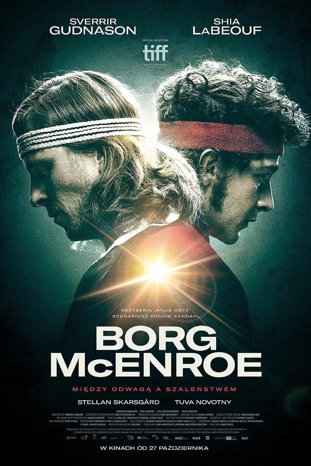 Oglądaj Borg/McEnroe. Między odwagą a szaleństwem