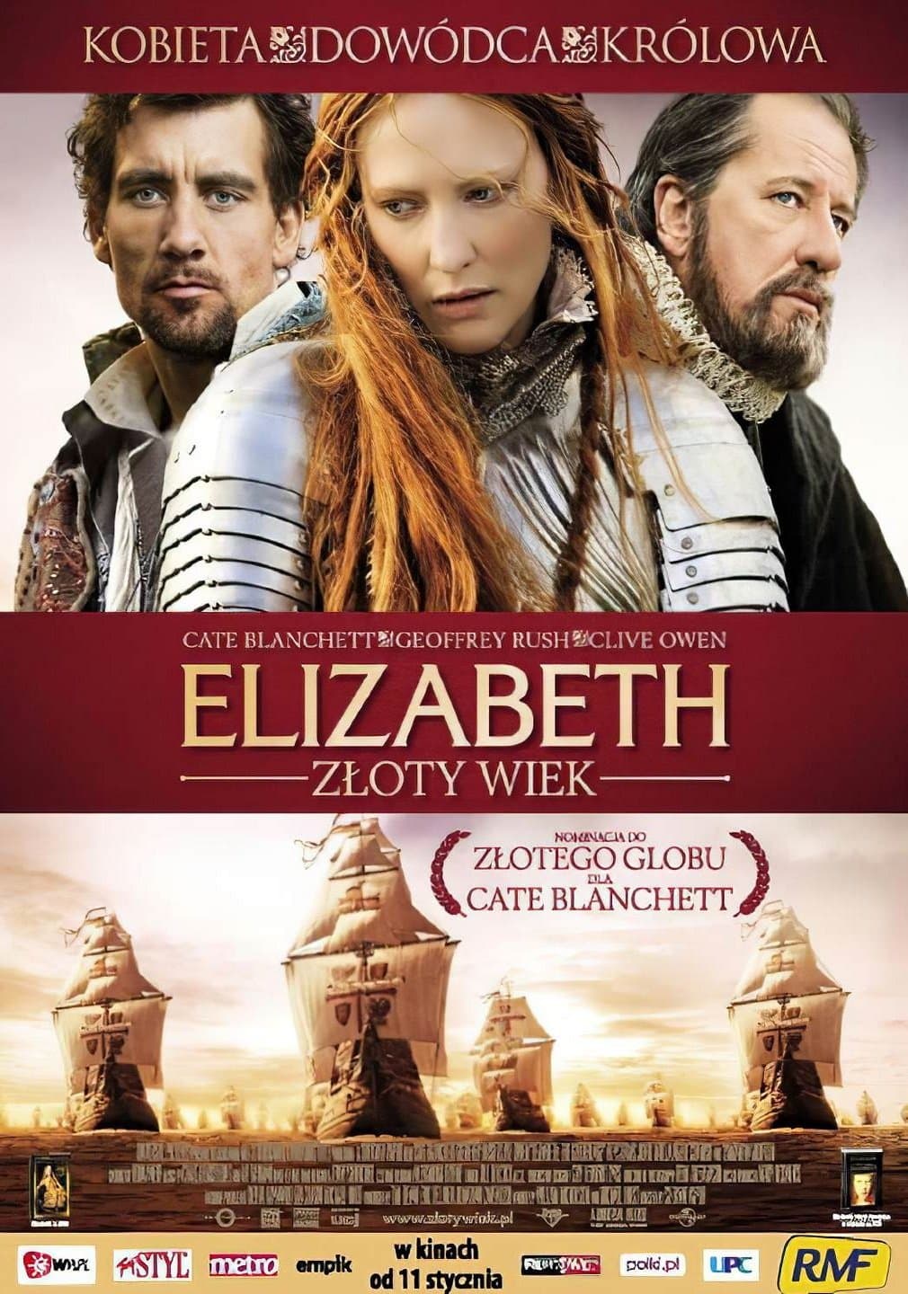 Oglądaj Elizabeth: Złoty wiek
