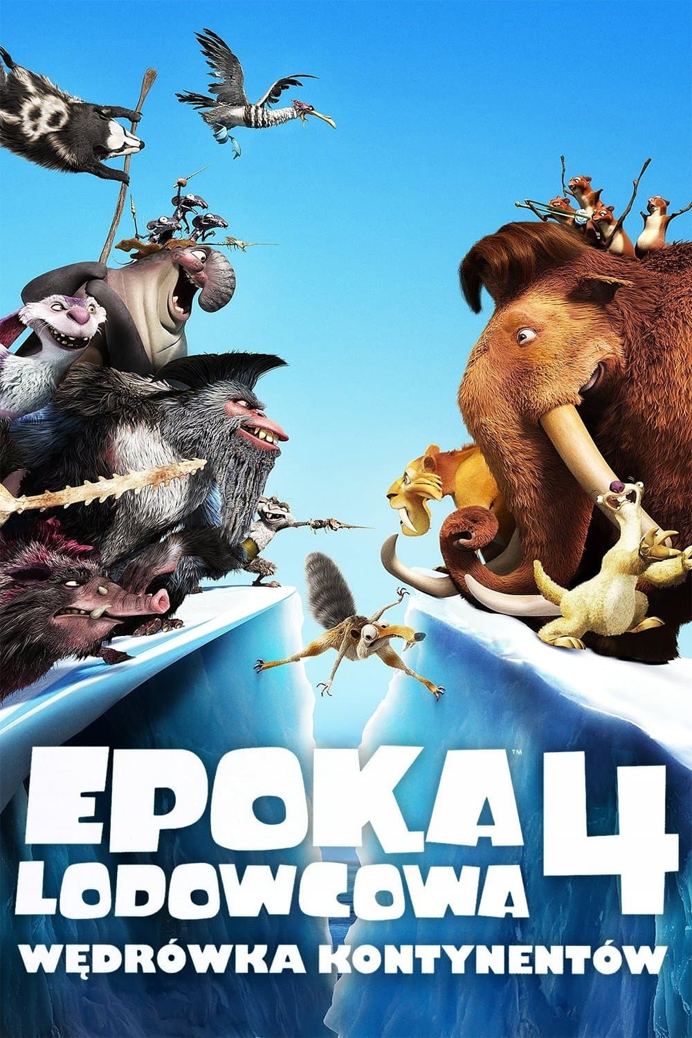 Oglądaj Epoka Lodowcowa 4: Wędrówka Kontynentów