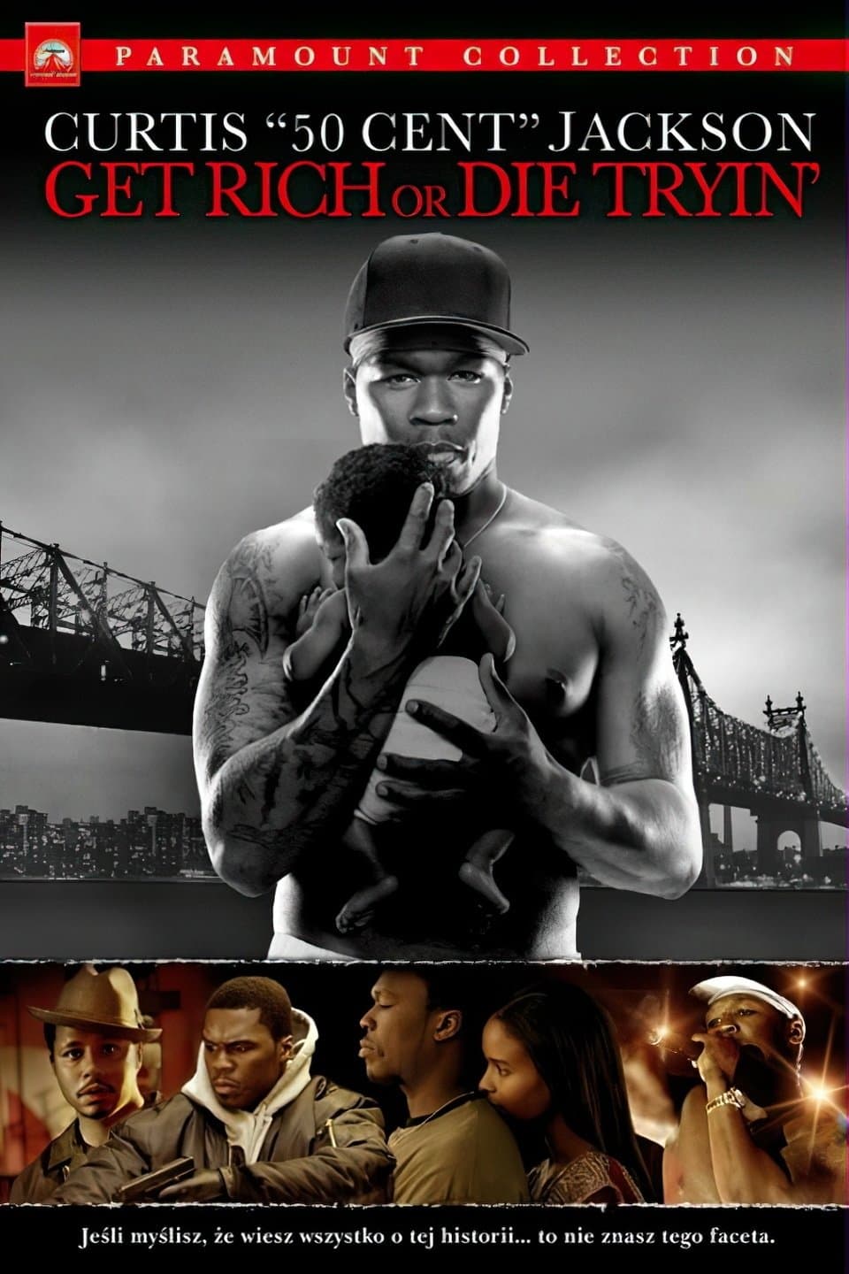 Oglądaj Get Rich or Die Tryin': Historia 50 Centa