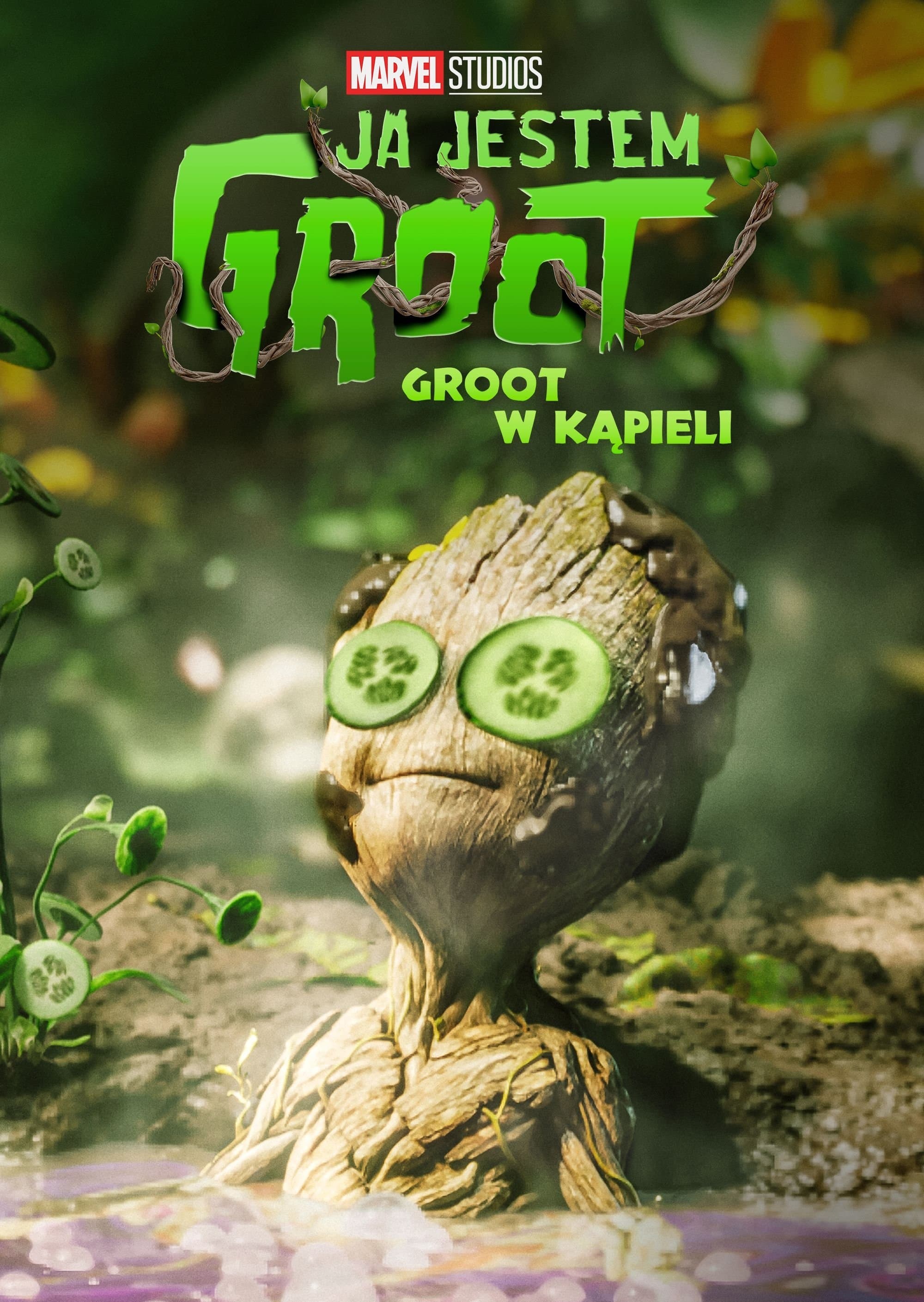 Oglądaj Groot w kąpieli