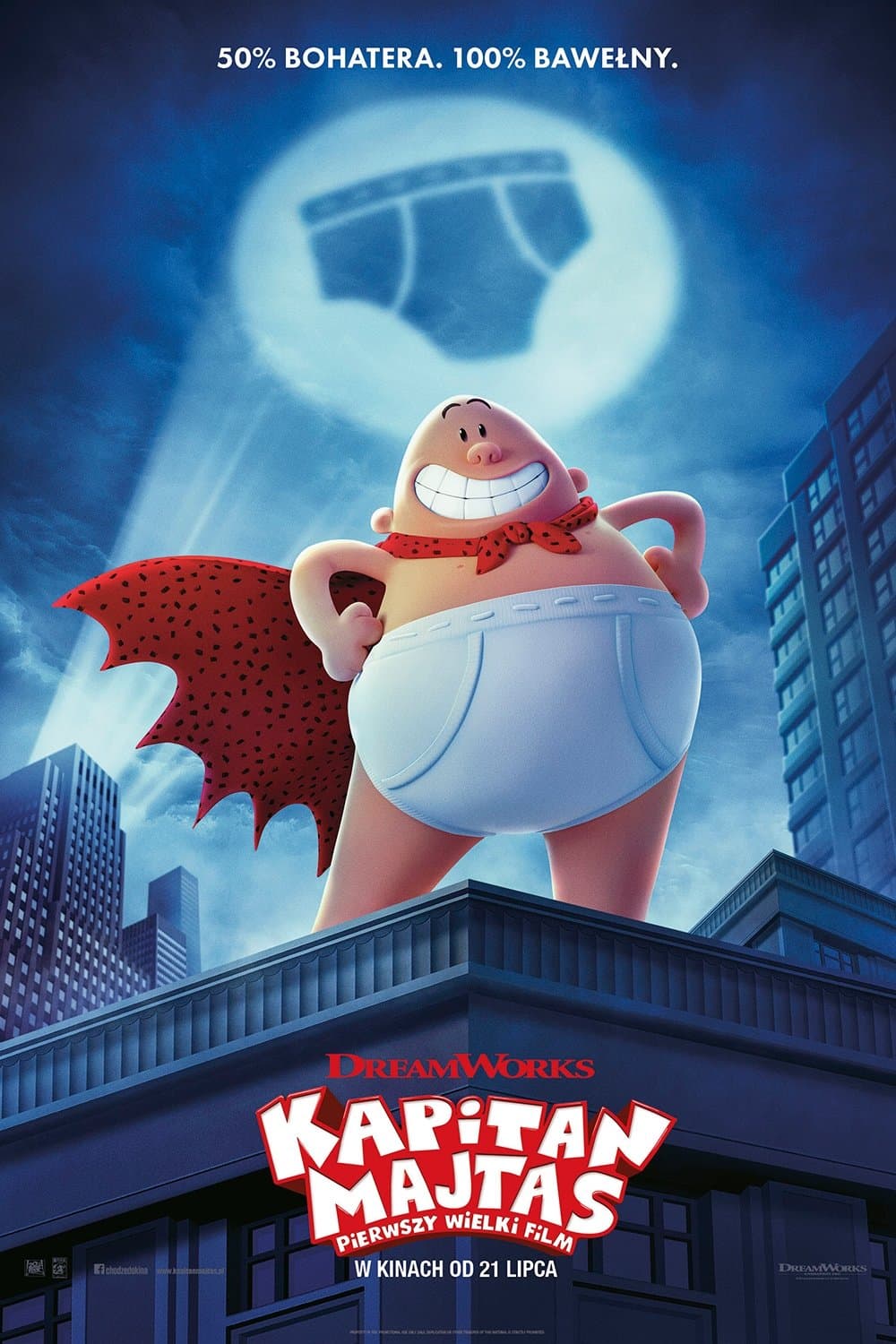 Oglądaj Kapitan Majtas: Pierwszy wielki film
