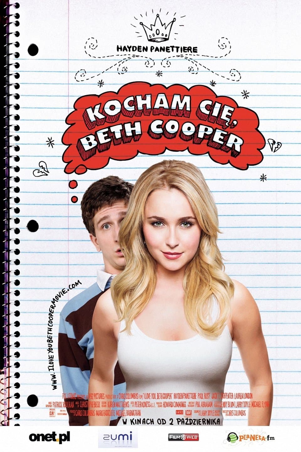 Oglądaj Kocham Cię, Beth Cooper