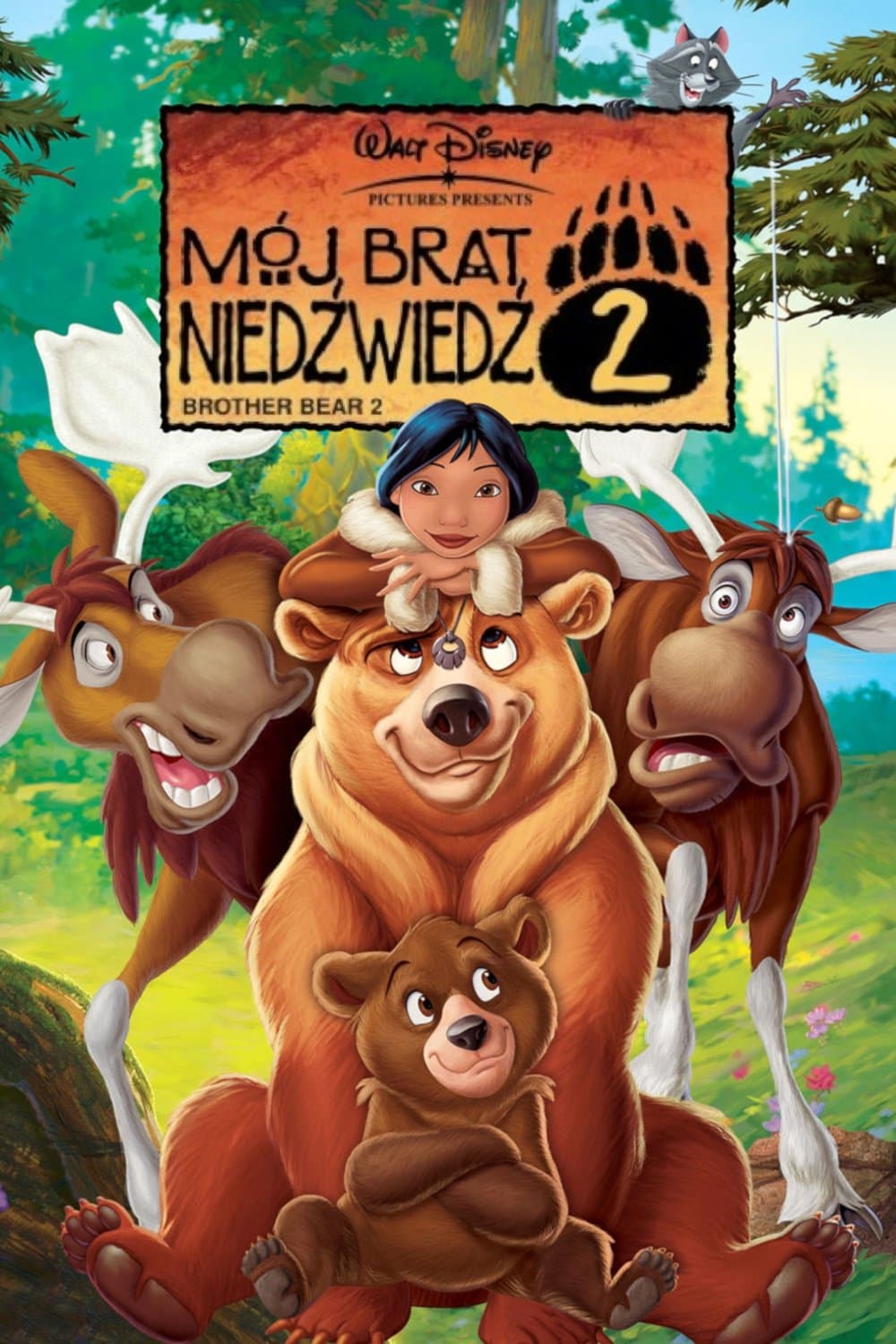Oglądaj Mój brat niedźwiedź 2