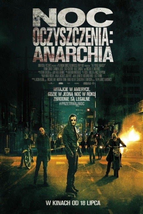 Oglądaj Noc Oczyszczenia: Anarchia