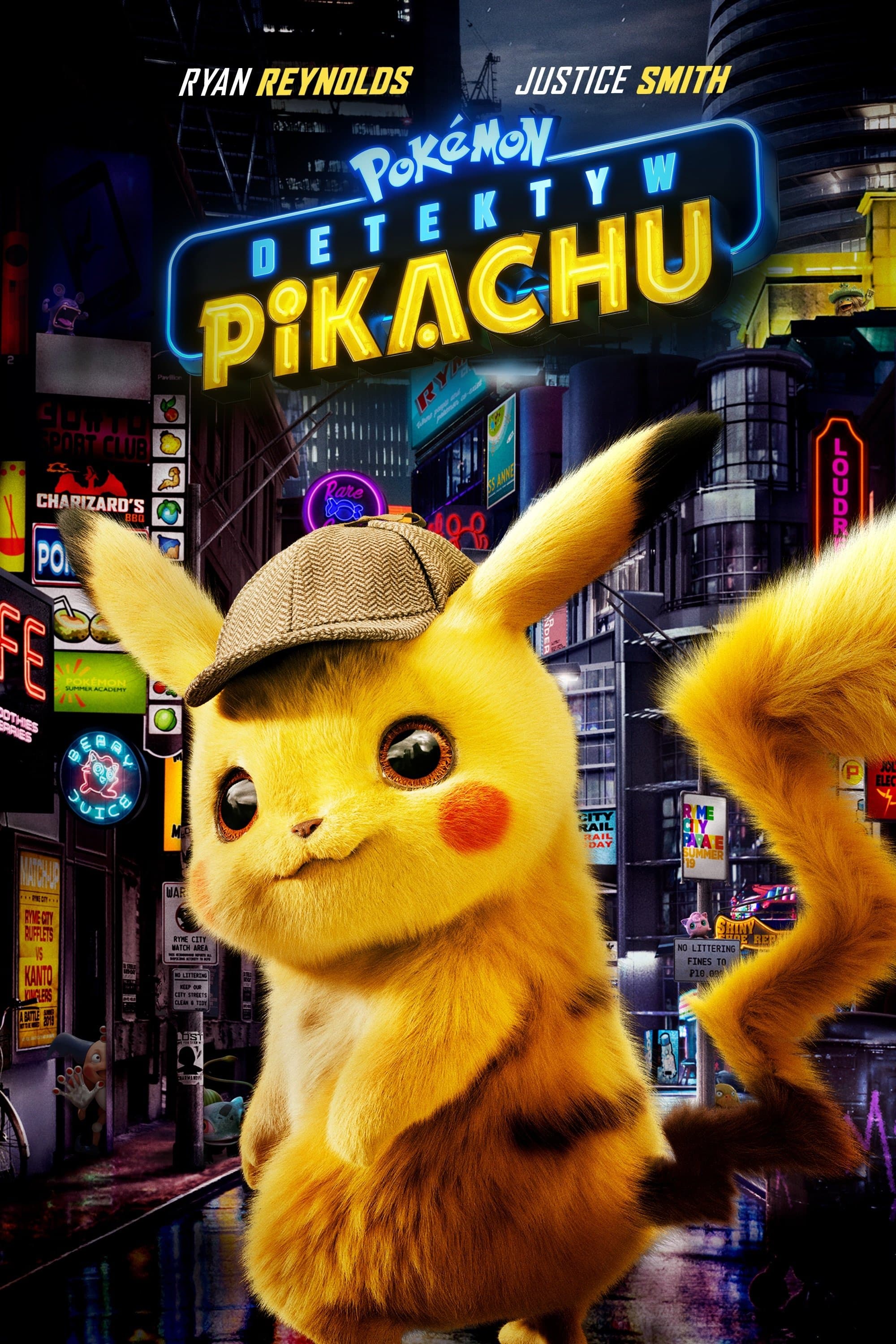 Oglądaj Pokémon: Detektyw Pikachu