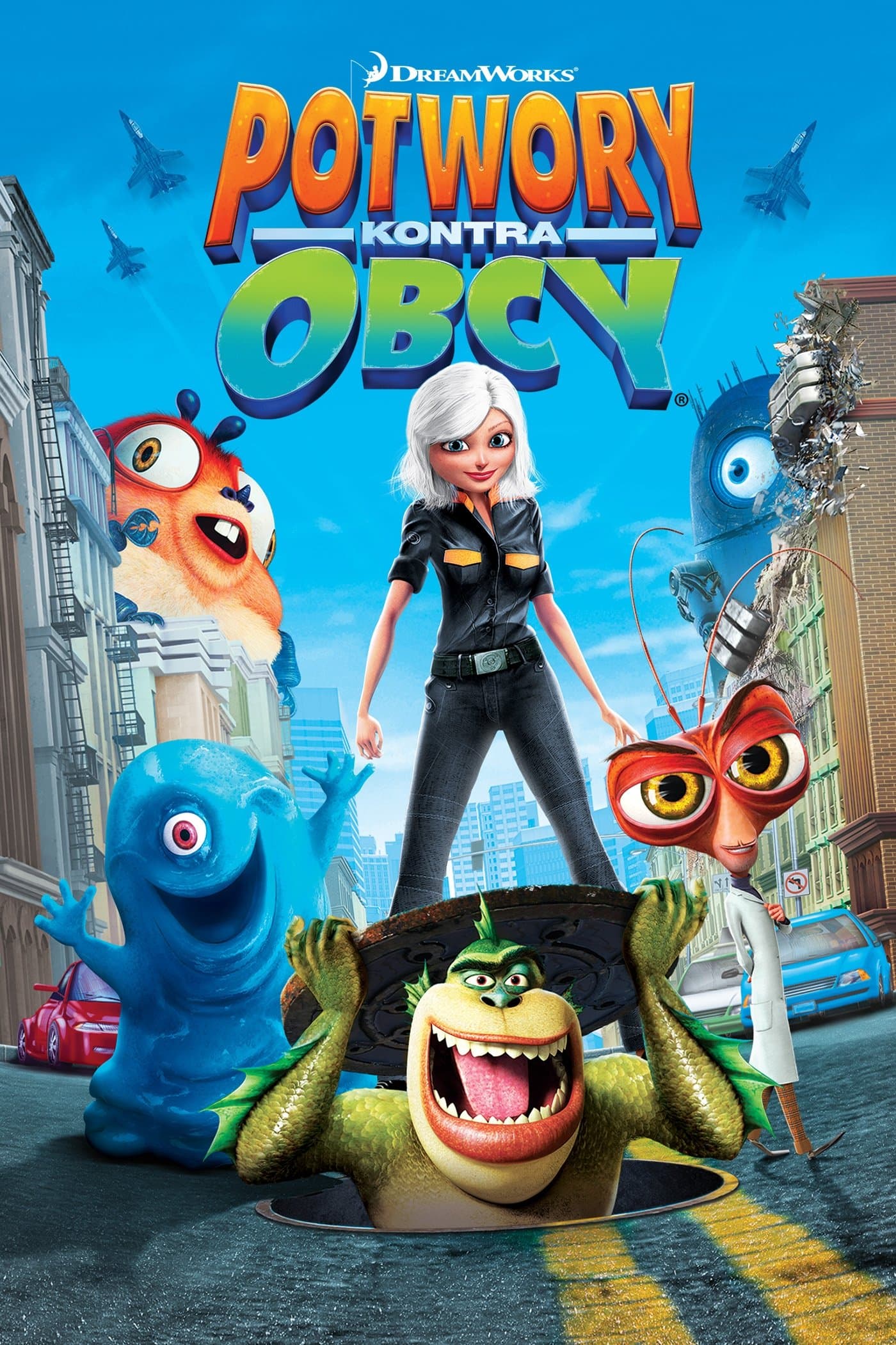 Oglądaj Potwory kontra Obcy