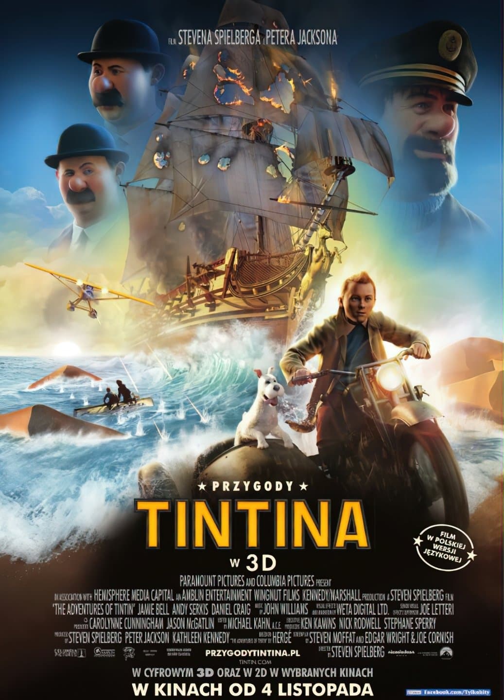 Oglądaj Przygody Tintina