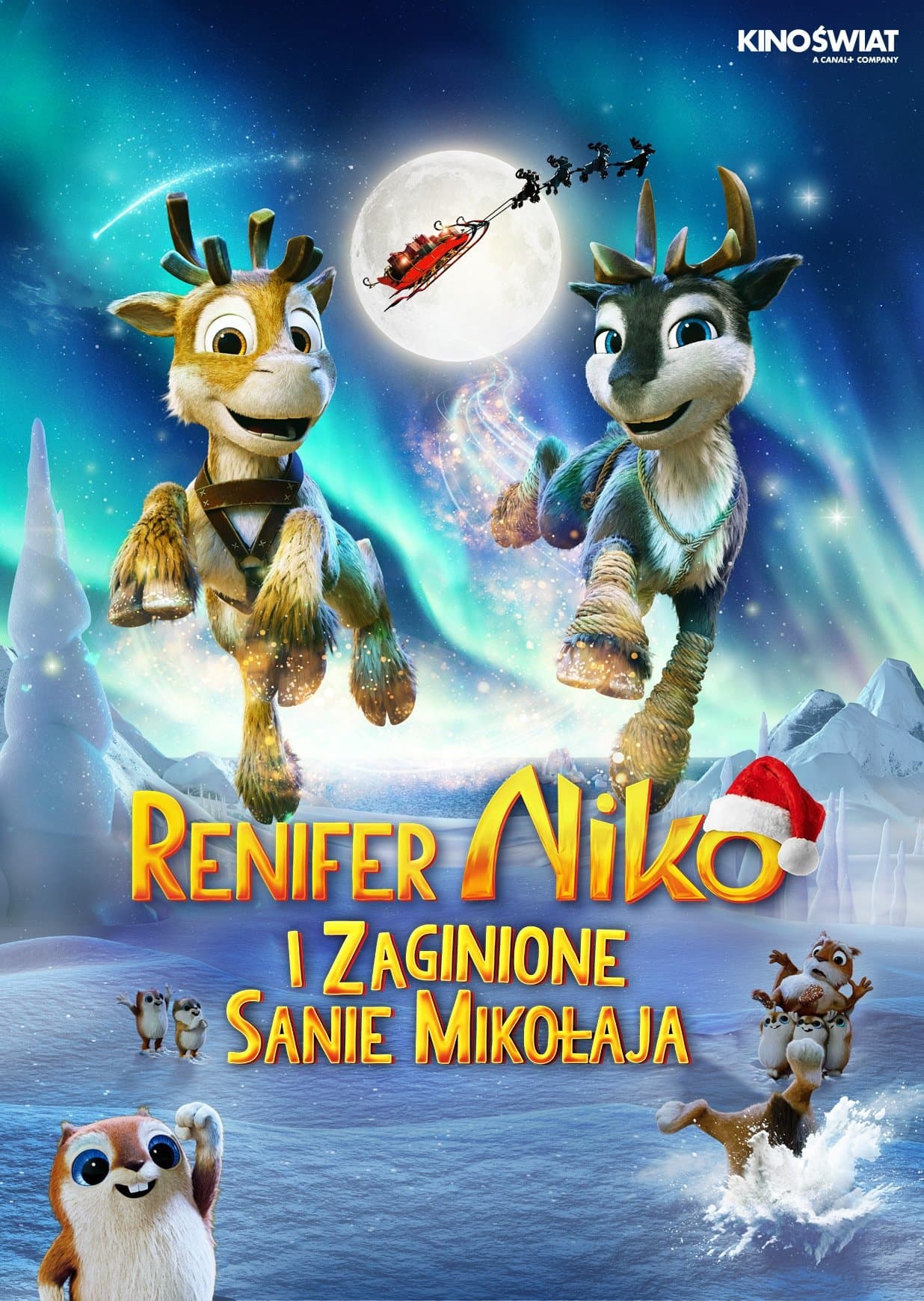 Oglądaj Renifer Niko i zaginione sanie Mikołaja