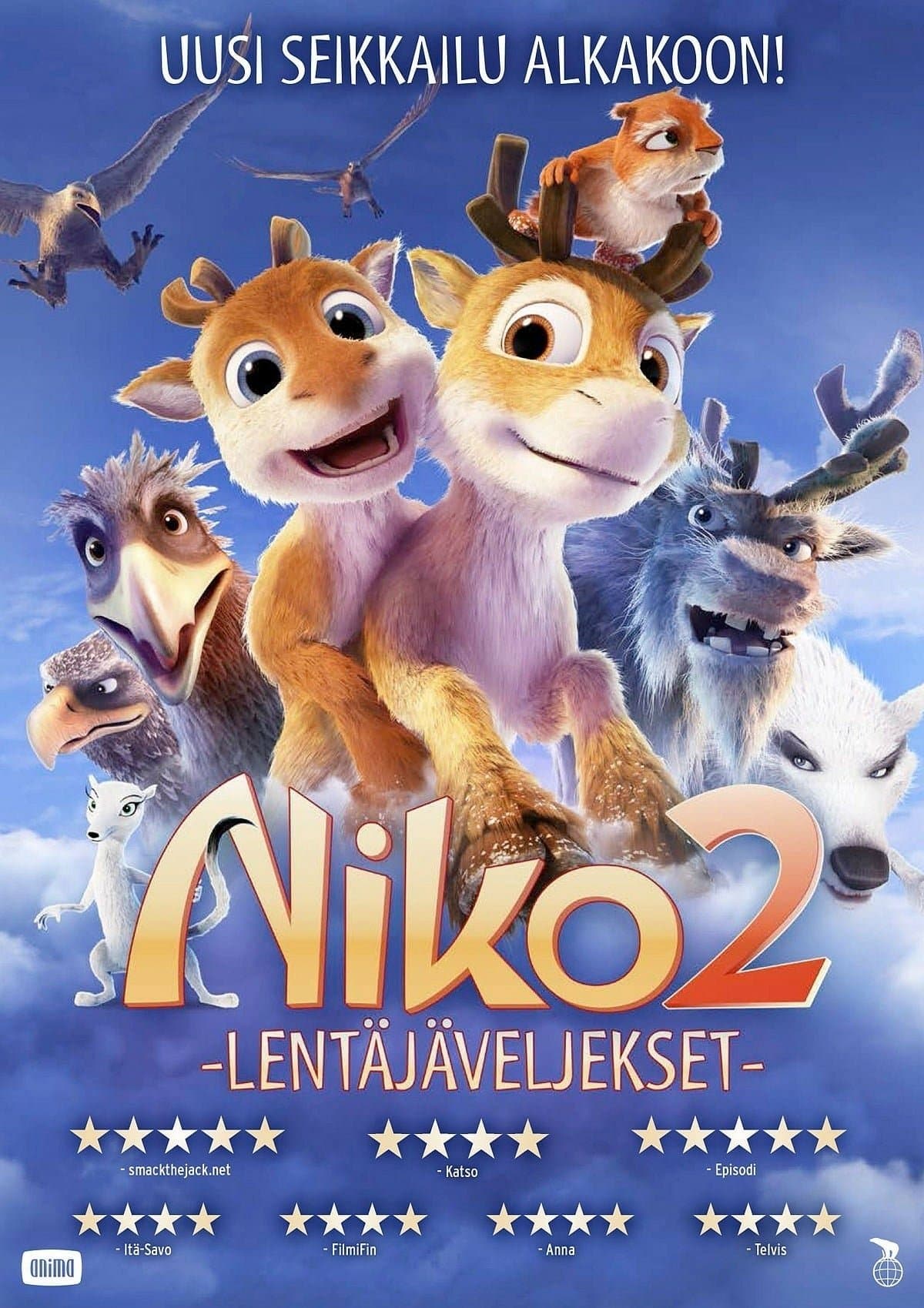 Oglądaj Renifer Niko ratuje brata