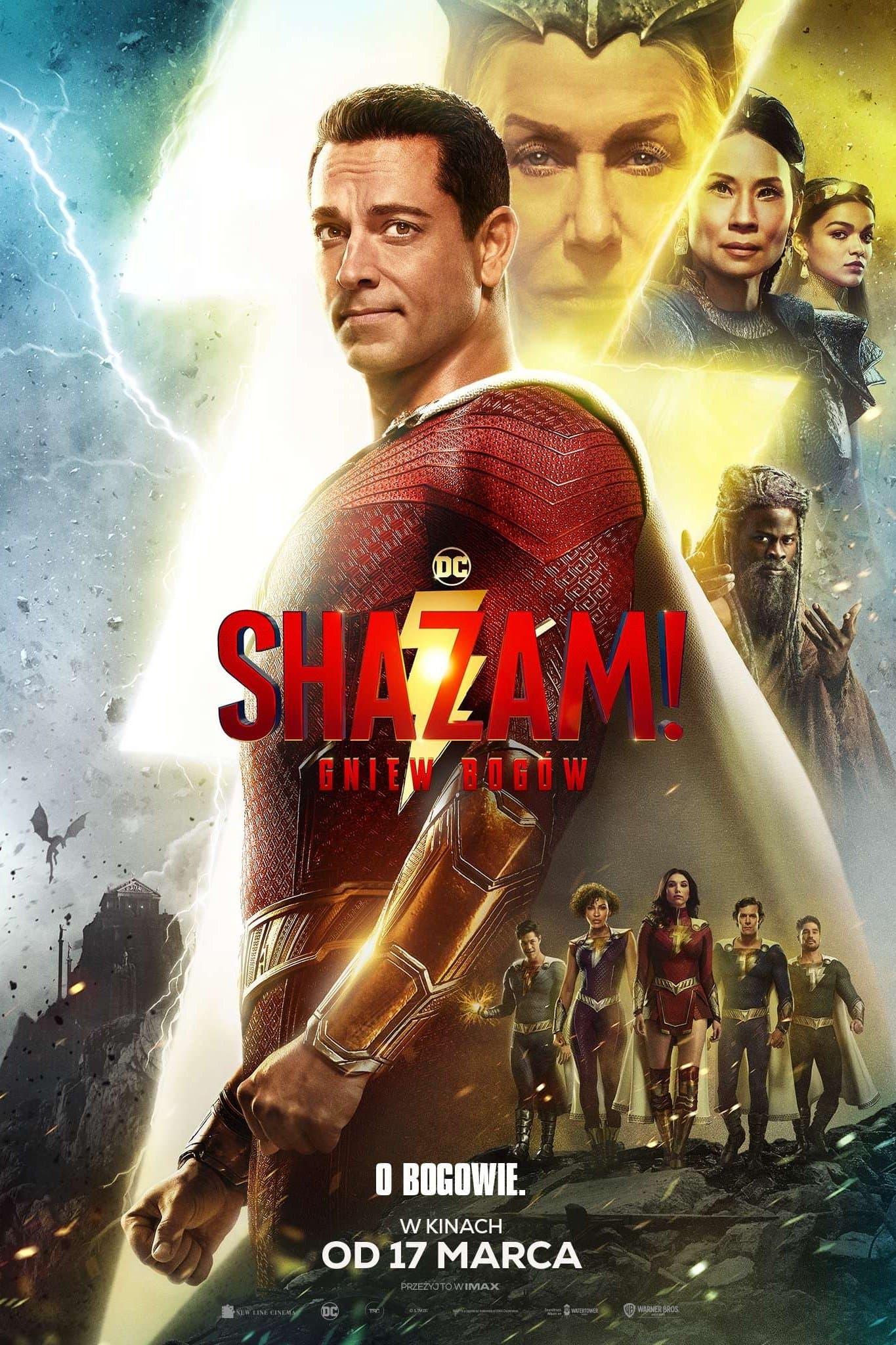 Oglądaj Shazam! Gniew bogów
