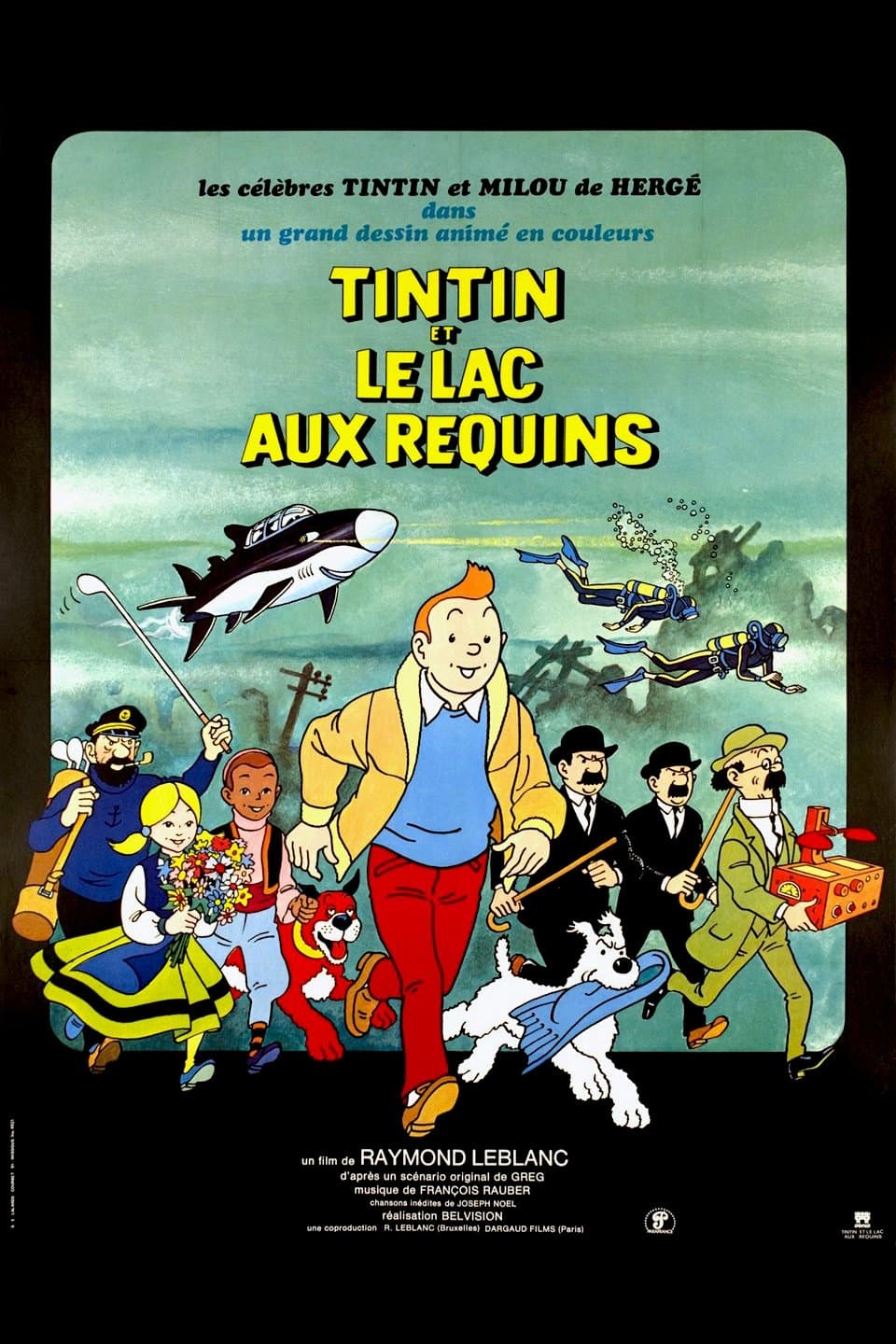 Oglądaj Tintin i Jezioro Rekinów