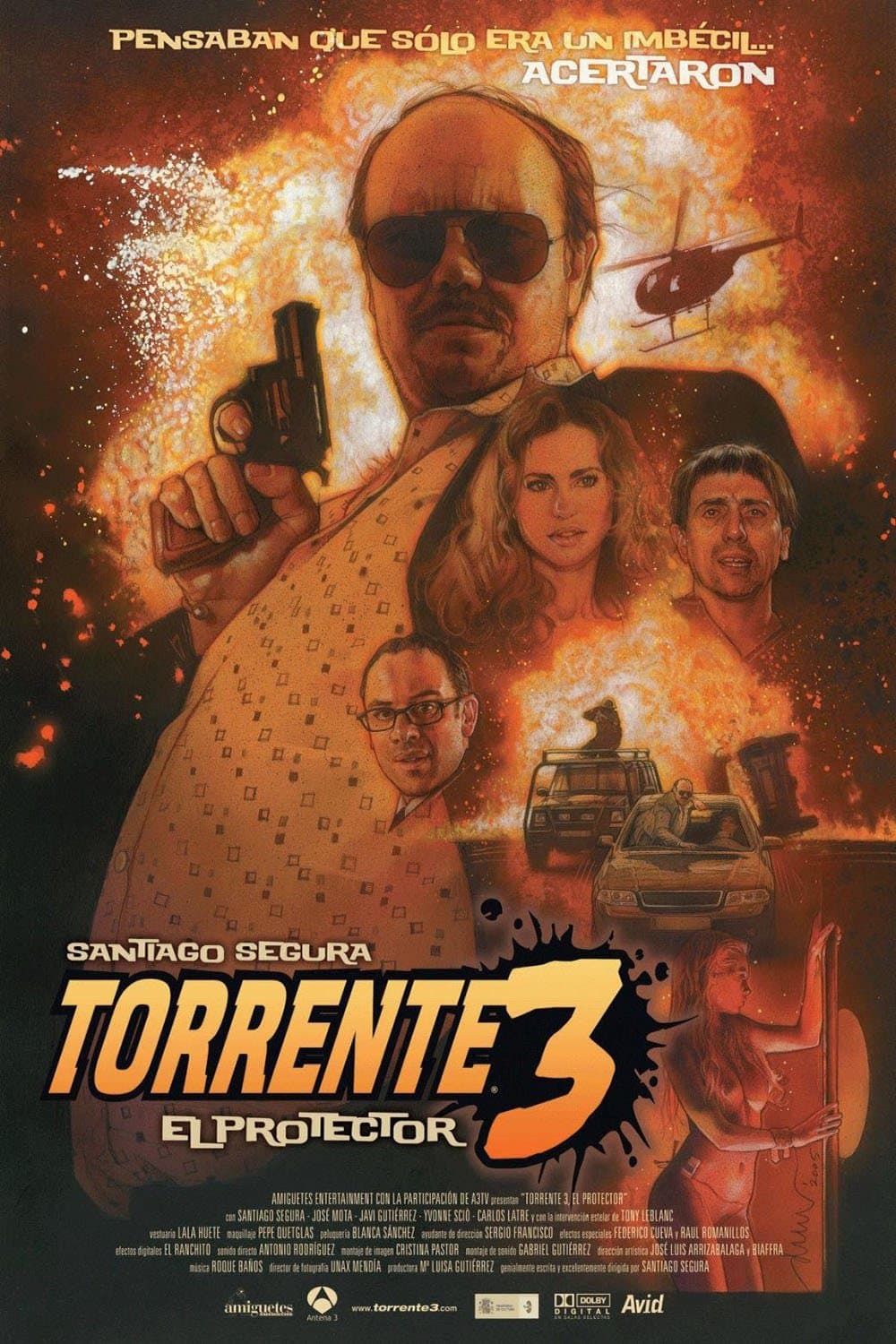 Oglądaj Torrente 3 Obrońca