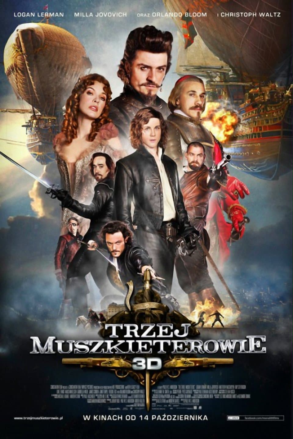 Oglądaj Trzej Muszkieterowie