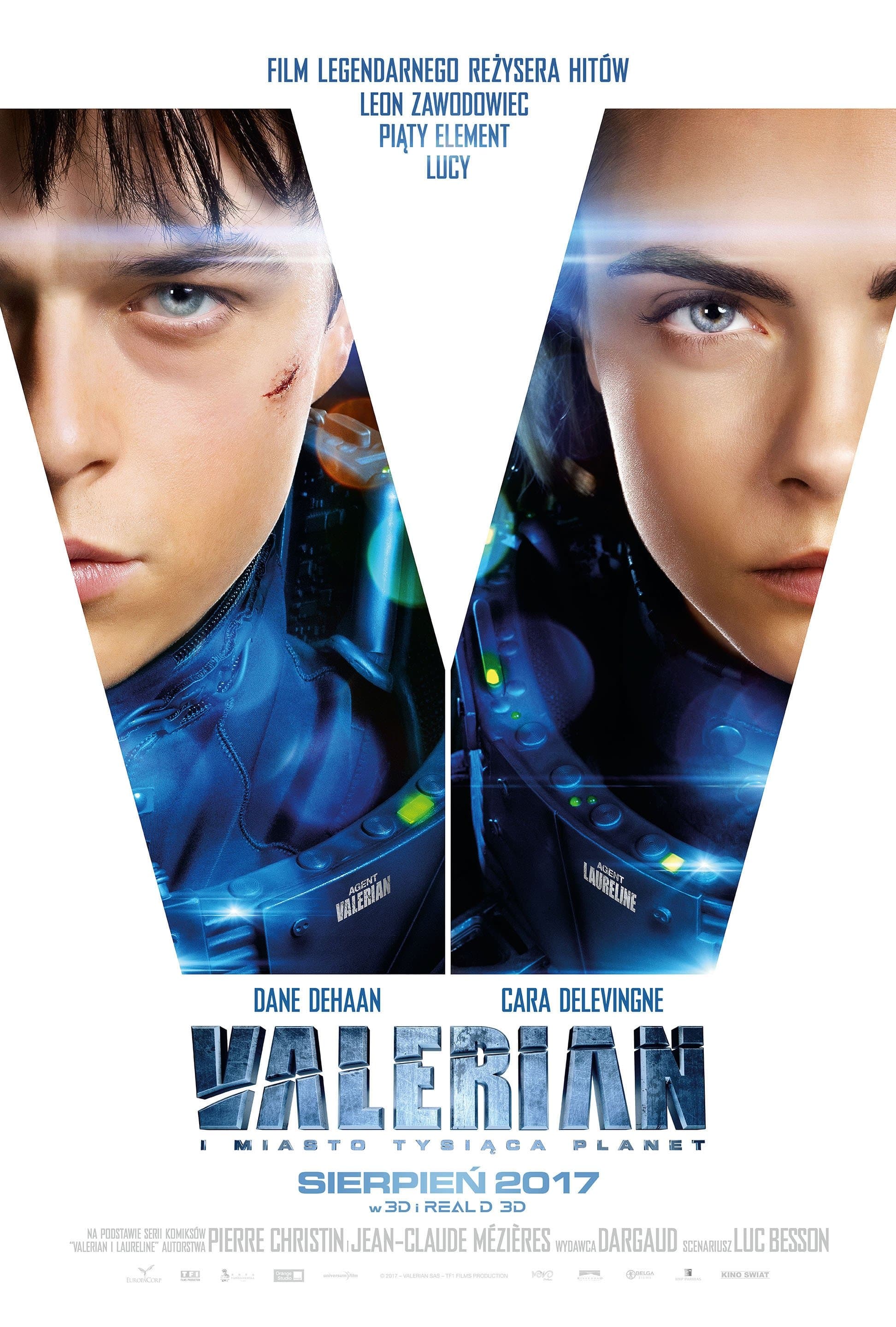 Oglądaj Valerian i Miasto Tysiąca Planet