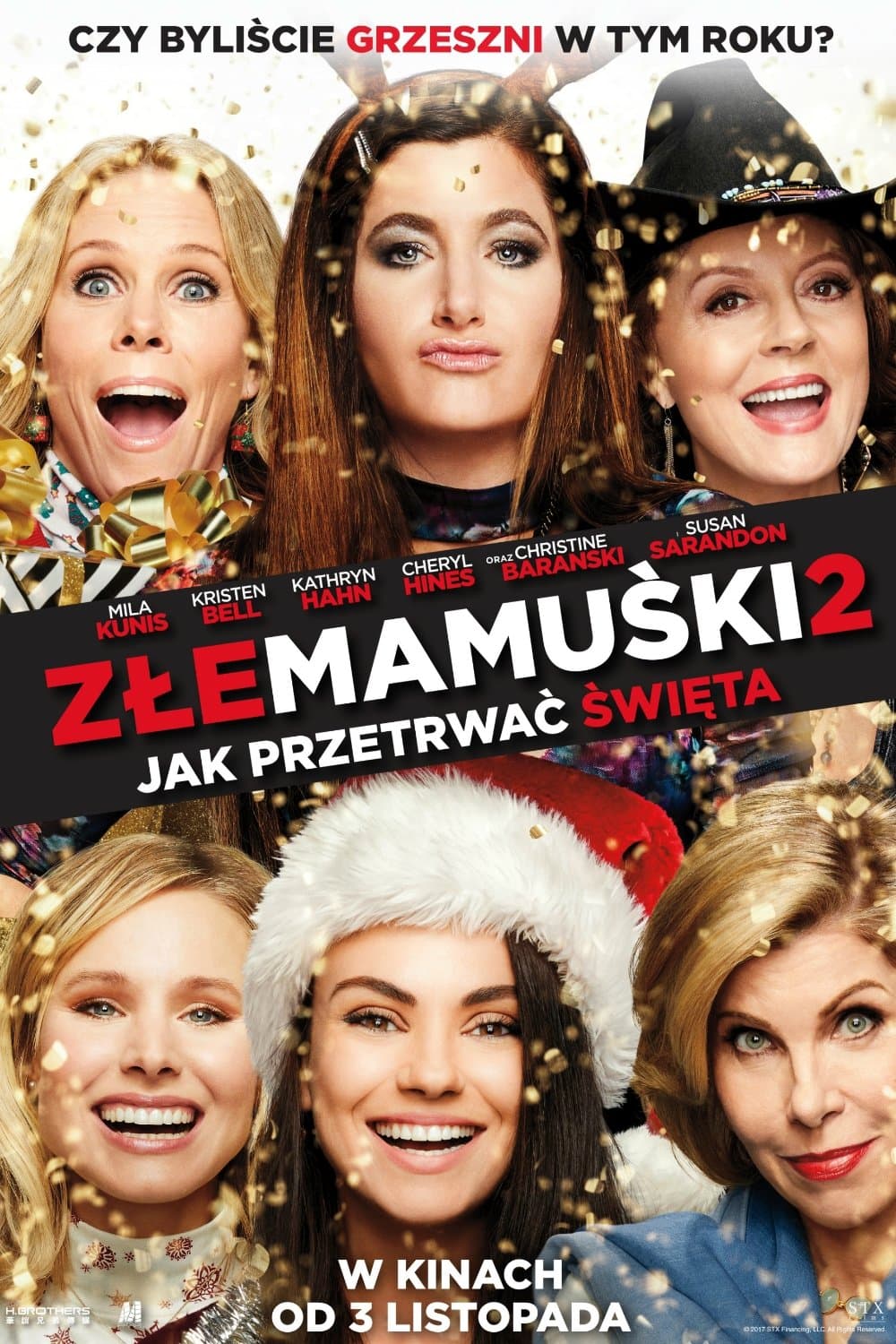 Oglądaj Złe mamuśki 2: Jak przetrwać święta